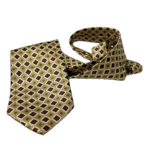 Men's Boss Hugo Boss Neutral Geometric  Tie